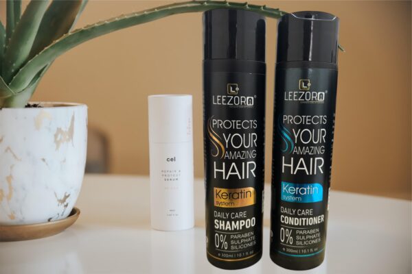 Leezora Professional Keratin Shampoo & Conditioner